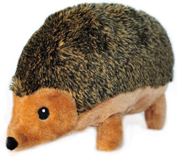 ZippyPaws Hedgehog Dog Squeaky Toys to Keep Them Busy, Cute Plush