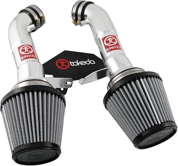 Takeda Stage-2 Cold Air Intake System W/Pro Dry S Media Polished Infiniti G37 08-13/Q60 14-15 V6-3.7L (Vq37Vhr)