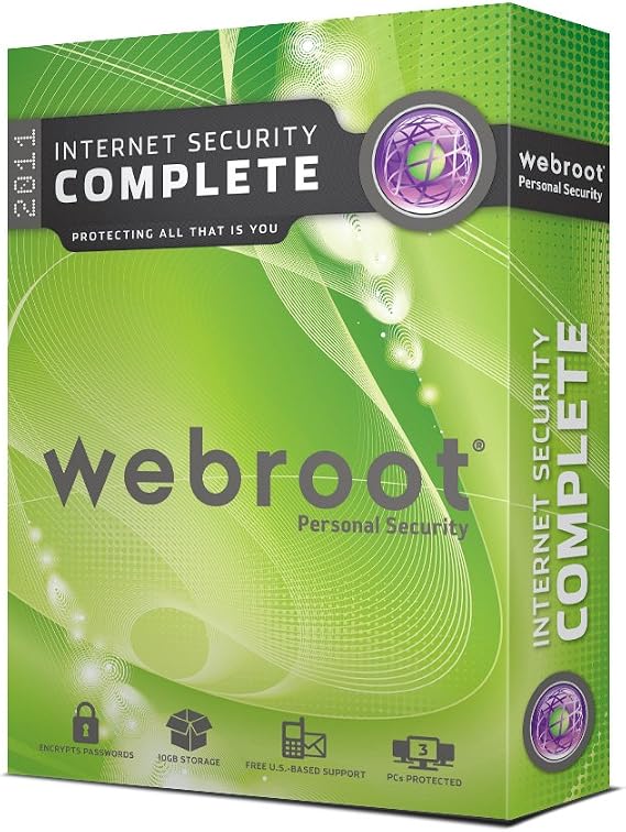 Webroot Internet Security Complete 3-User