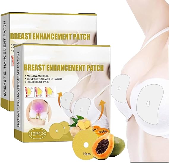 Breast Enhancement Patch, Breast Enhancement Mask, Nutroup Ginger Bust Enhancement Patch, Breast Growth Patches, Natural Breast Nourishing Firming Lifting Patch for Breast Growth (20 PCS)