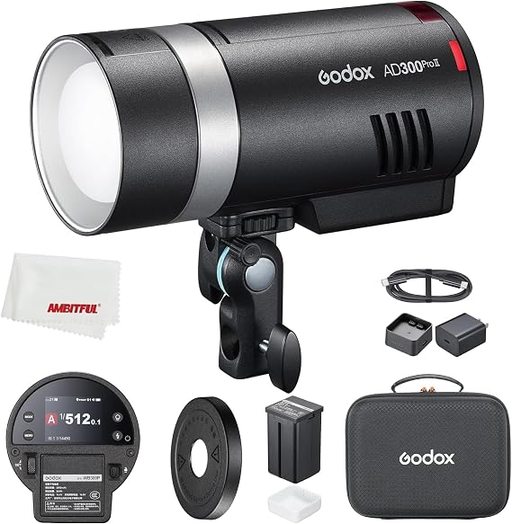 Godox AD300 Pro II AD300ProII 300Ws Portable Outdoor Studio Strobe Flash
