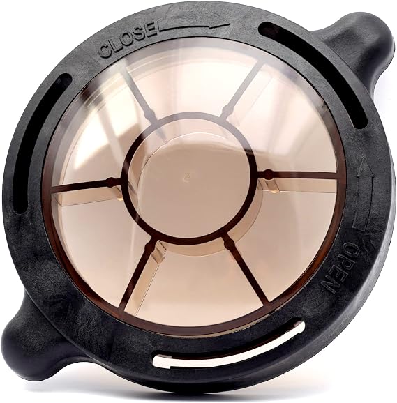 Pool Pump Basket Cover & O-Ring Kit Compatible with Splapool Pureline Deluxe Pumps, for Above-Ground & In-Ground Pools, Pool Pump Lid Replaces PO12728CR 16578 647252772 47252772 AC81361 NEP2134
