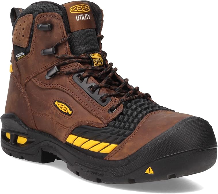 KEEN Utility Men's Troy 6" KBF Composite Toe Waterproof Work Boot
