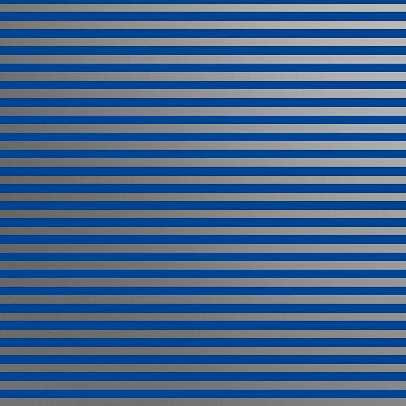 Jillson Roberts Bulk Hanukkah Gift Wrapping Paper, Blue Silver Stripe, Full Ream 833 feet x 24 inches