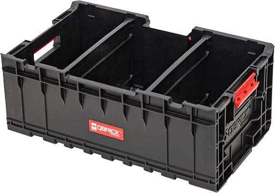 Qbrick System One Box 2.0 Plus Empty Tool Box 576 x 359 x 237 mm Black
