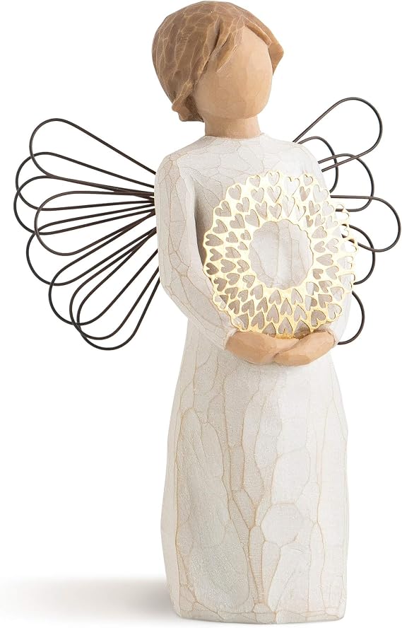 Willow Tree Sweetheart Angel, Sculpted Hand-Painted Figure