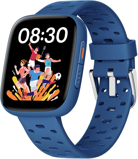 BIGGERFIVE Kids Watch No Phone Needed, 1.8" Amoled Smart Fitness Watch