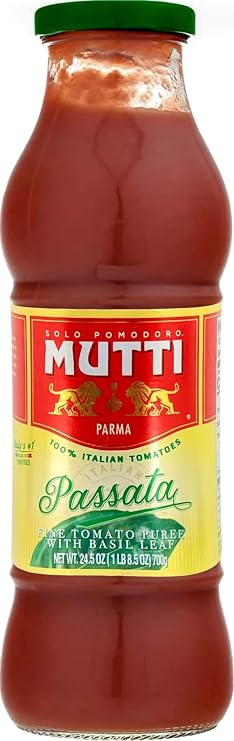 Mutti, Passata Basil, 25 Ounce