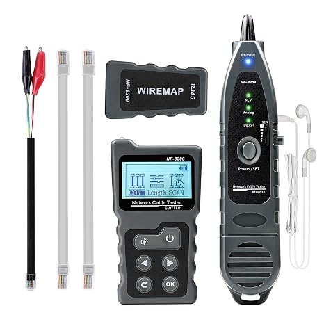 KOSOL Network Cable Tester, Ethernet Wire Tracer and PoE Tester