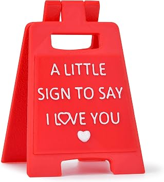 Anniversary Romantic Gifts for Women - Mini Sign Office Decor Desk Accessories Mothers Day Gifts for Mom Her Men Wife Husband Girlfriend Boyfriend Birthday Christmas Wedding Valentines Day