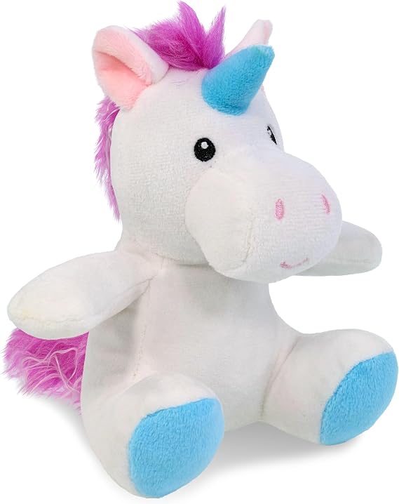 DolliBu Unicorn Plush - Super Soft Stuffed Animal, Cute Fantasy Animal Plush, Adorable Fluffy Stuffed Animal for Boys and Girls, Stuffed Fantasy Animals Plush Gift for Babies, Kids, Adults - 6 Inches