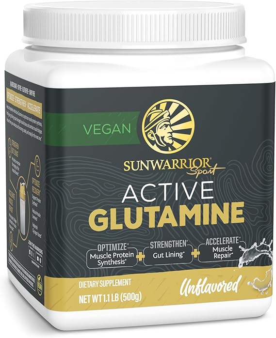 Glutamine Powder L-Glutamine Supplement, 100 Servings, Unflavored
