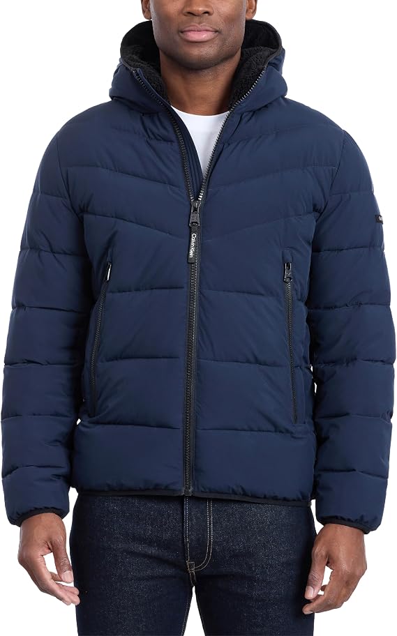 Calvin Klein Men's Heavyweight Short Puffer