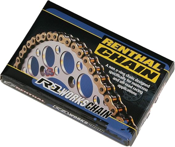 Renthal 520 R1 Race Chain (120 Links) (Gold)