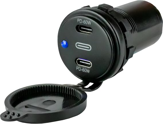 Sea-Dog Dual USB-C Power Socket