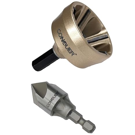 CONQUER Tools Inner and Outer Deburring External Chamfer Tool Set