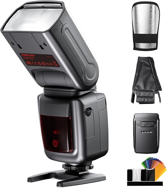PHOTOOLEX FK300G Camera Flash Speedlite GN33 with Trigger