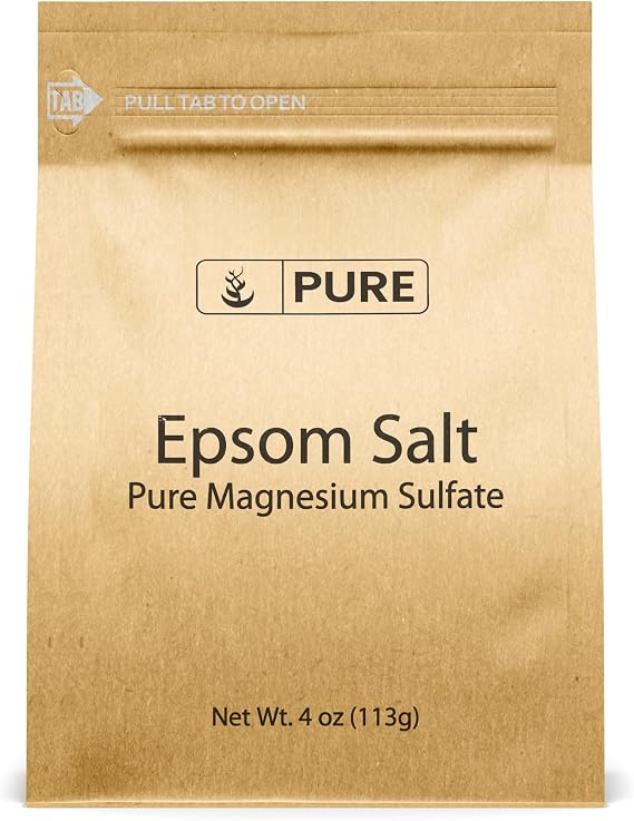 Pure Original Ingredients, Epsom Salt, 4 Oz