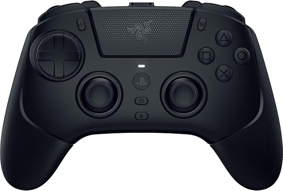 Razer Raiju V3 Pro - Wireless e-sports controller for PlayStation 5 & PC - 4 removable buttons & 2 claw grip bumpers - TMR analogue sticks - Pro HyperTrigger - Mecha-Tactile buttons | Black