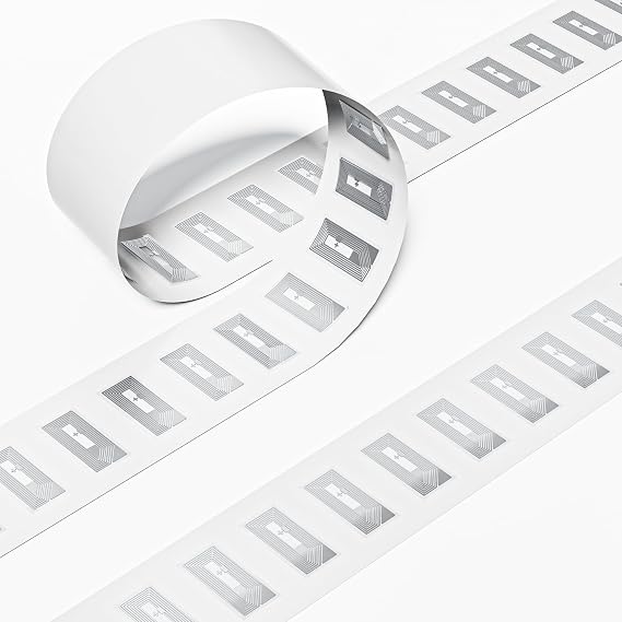Timeskey NFC Etiketler NXP orijinal NTAG213 NFC yapışkan çıkartma şeffaf NFC etiket RFID etiketi yeniden yazılabilir 144 bayt bellek iOS kısa komutlar ile çalışır | Android - 10 adet