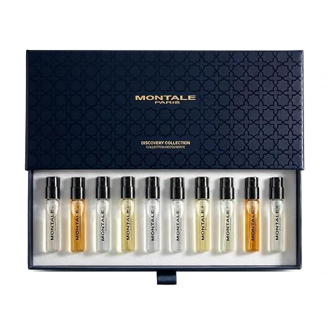 Montale Discovery Set 10 x 2ml Luxury Discovery Set Featuring Arabians Tonka, Roses Musk, Intense Cafe, Lucky Candy & More