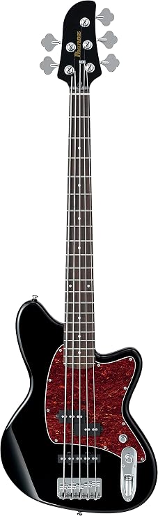 Ibanez TMB 5 String Bass Guitar, Right Handed, Black (TMB105BK)