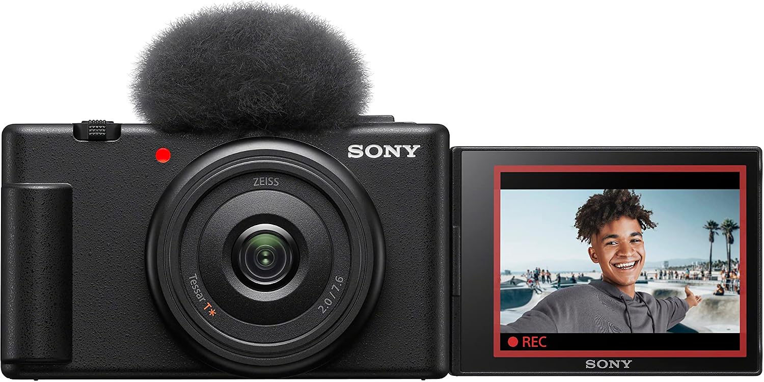 Sony ZV-1F 20mm Vlog Fotoğraf Makinesi