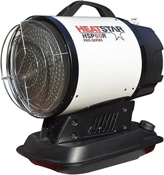 HeatStar Oil-Fired Radiant Heater - 58,000 BTU, Model# HSP60R