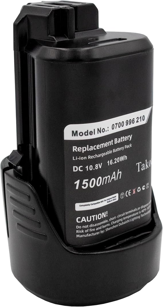 BAT411 Battery Compatible with Bosch BAT414 BAT411A BAT412A BAT413A BAT420 10.8V/12V Max Lithium-ion 1500mAh