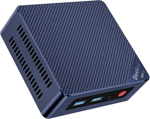 Beelink Mini S12 Mini PC,12th Gen Intel N95 (Up to 3.4GHz), Low Power Mini Computer with 8GB DDR4, 480GB SSD, Support 4K Dual Display, WiFi 5, BT 4.2, 2.5G LAN