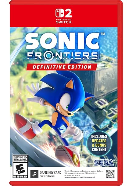 Sonic Frontiers: Definitive Edition - Nintendo Switch 2