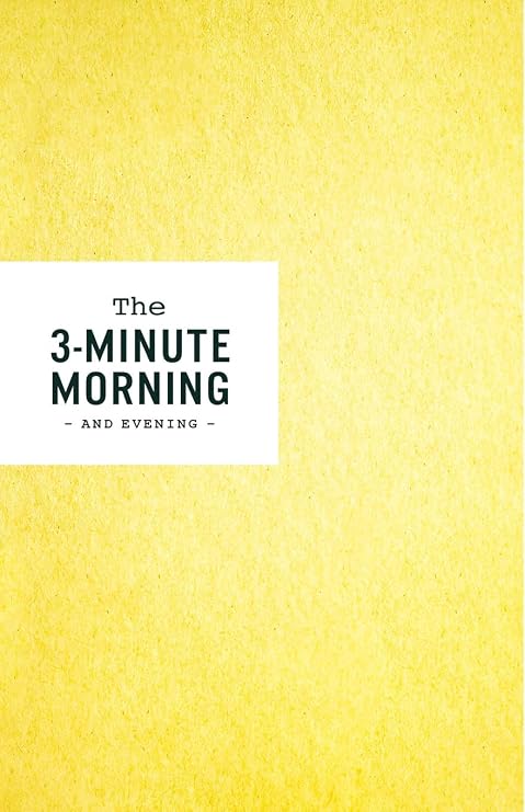 3-Minute Morning Journal: Intentions & Reflections for a Powerful Life