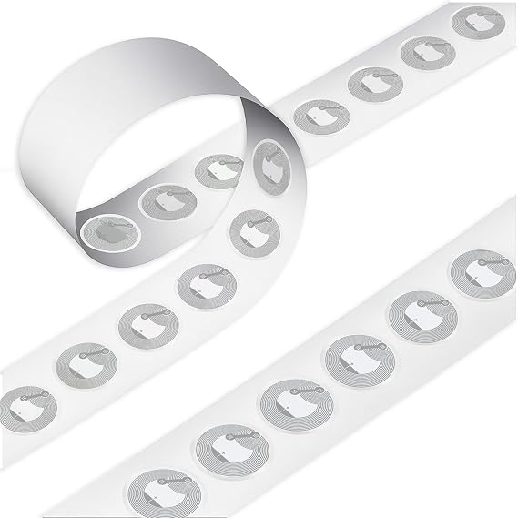 NFC Tag Stickers NTAG215 504 Bytes Programmable Rewritable Pack of 50 NFC sticker for smart home automation business cards access smartphone and NFC enabled devices easy to use