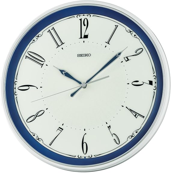 Seiko WALL CLOCK WITH PLASTIC CASE - QXA834W - WHITE Dial