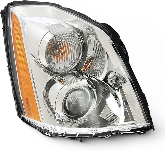 Headlight Assembly Compatible For Cadillac DTS 2006-2011 Headlight W/O Ballast Passenger Right Side RH Car Light Accessories