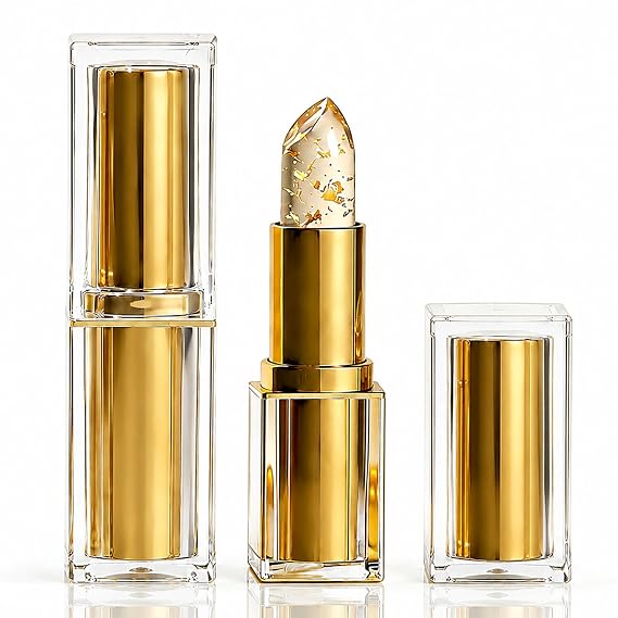 Kivora Signature Lipstick, Skin-Adaptive Clear Lipstick That Changes Color, Transferproof Long-Lasting Hydration Tinted Lip Balm, pH Lipsticks Color Changing for Old Women (1 Pcs)