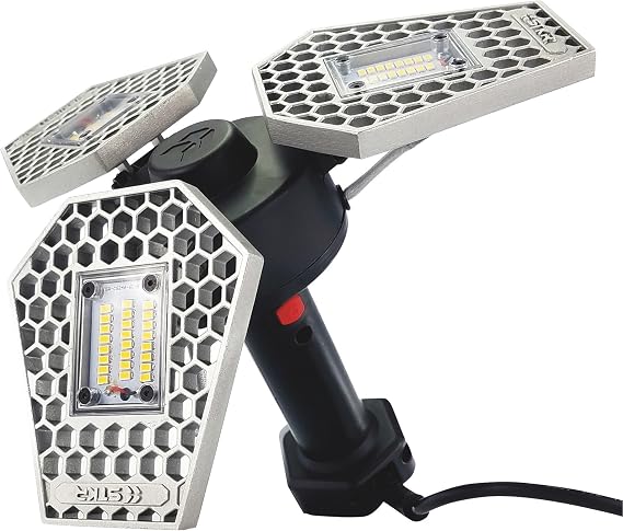 STKR Concepts TRiLIGHT ShopLight 3000 Lumen Portable Light, Medium
