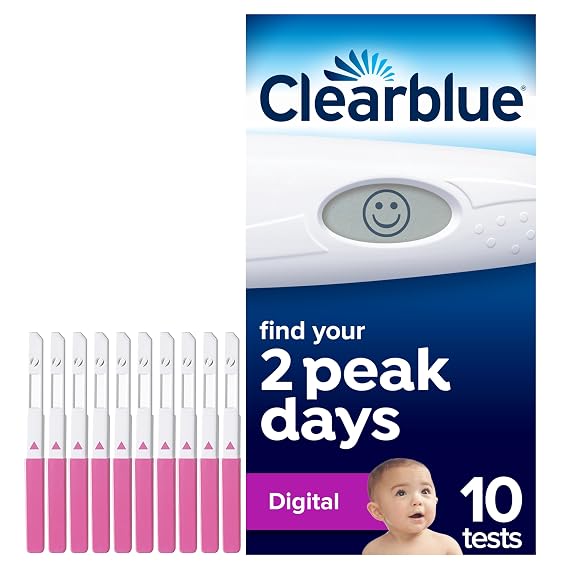 Clearblue Digital Ovulation Test--Pack of 10 Sticks
