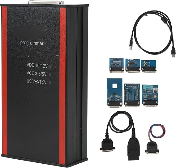 Iprog+ Pro V86 ECU Programmer IMMO Mileage Correction Car Diagnostic Scanners with Adapters