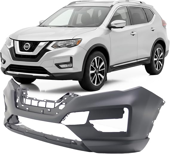 FitParts Compatible with Nissan Rogue 20172020 Front Bumper Cover