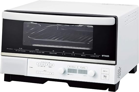 TIGER Steam Convection Oven "GRAND X YAKITATE (Freshly Baked)" KAX-X130-WF (Frost White)Japan Domestic genuine products