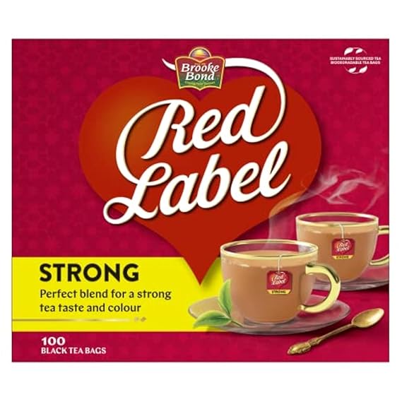 Brooke Bond Red Label Black Tea, 100 Teabags