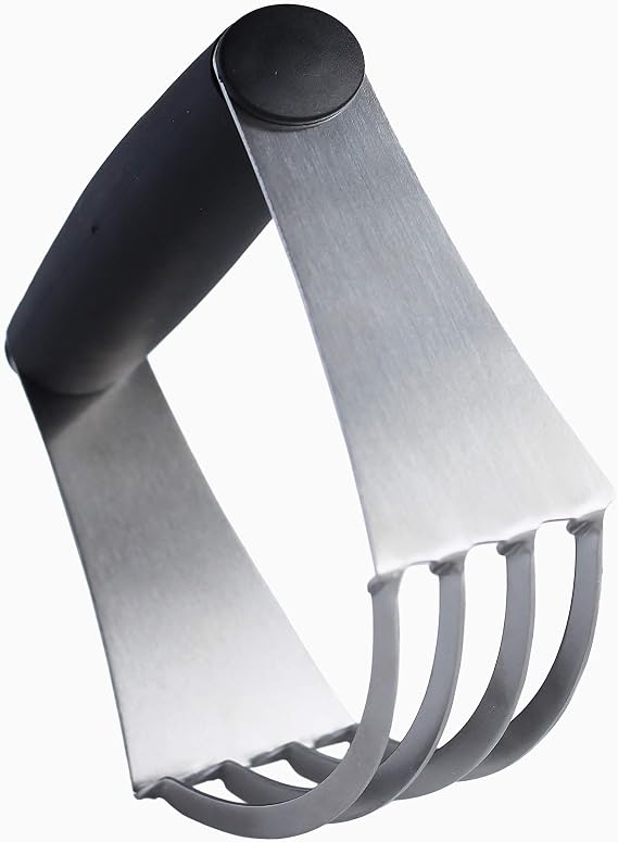Dough Blender - Stainless Steel Professional Pastry Cutter for All Fall Baking