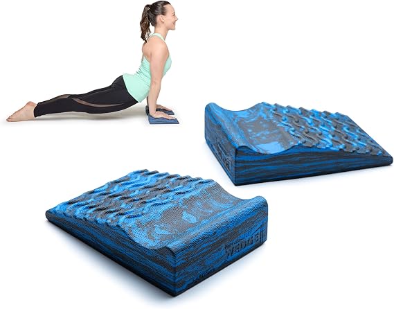 OPTP Performance Wedges Foam Wedges for Fitness, Yoga, Pilates, Squats, Planks, and Push-ups - Physical Therapy Wedges for Rehabilitation Exercise