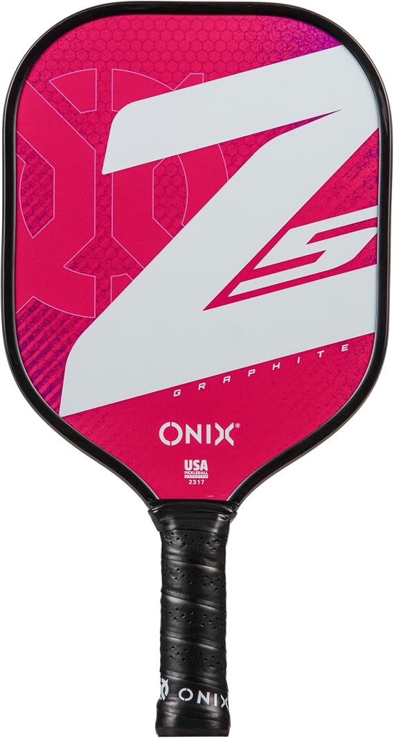 Onix Z5 Graphite Carbon Fiber Pickleball Paddle with Cushion Comfort Grip