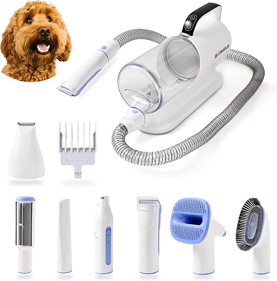 Dog Grooming Vacuum, Professional Use & Home Pet Grooming Vacuum for Dogs