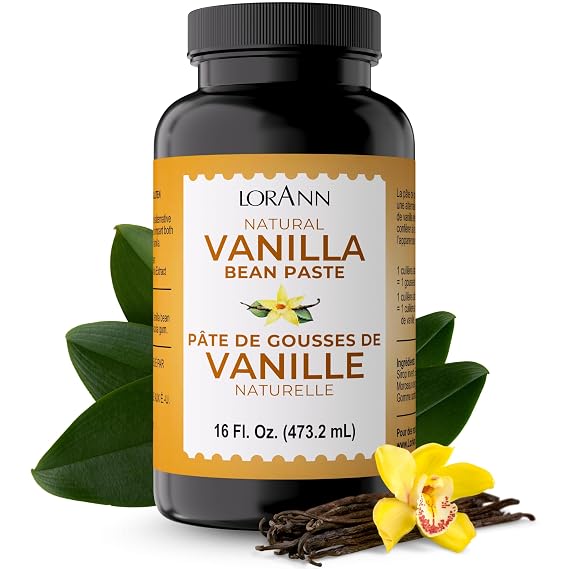 LorAnn Natural Vanilla Bean Paste, 16 ounce