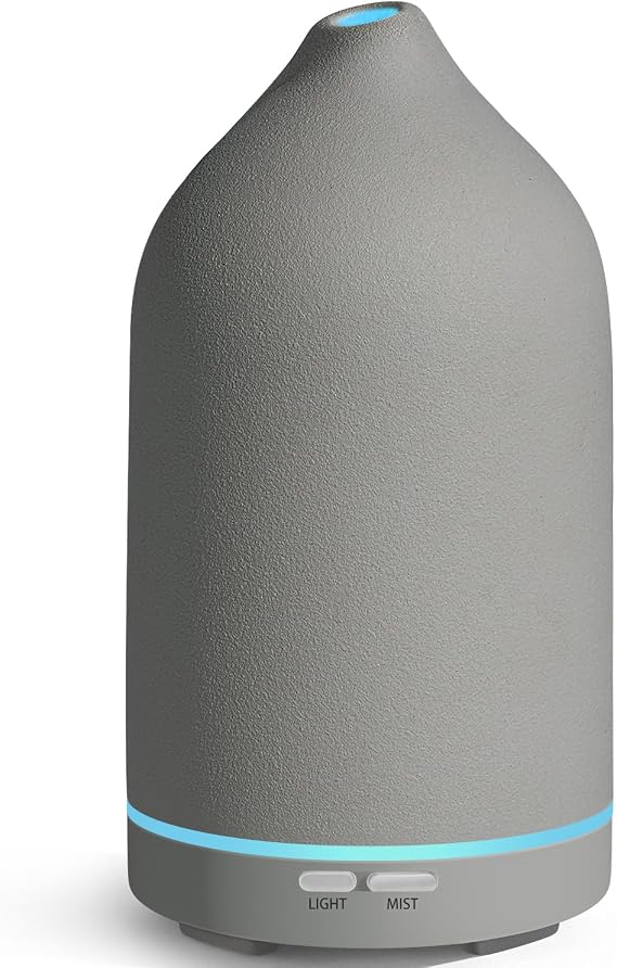 URPOWER 120mL Ceramic Essential Oil Diffuser Diffuser Oil Machine