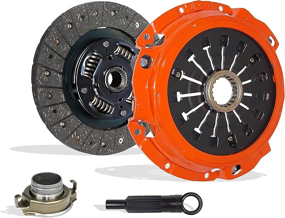 Transmission Clutch Kit Compatible With Eclipse Gt Spyder GTS Convertible Hatchback 2000-2005 3.0L V6 GAS SOHC Naturally Aspirated (6G72 5 Speed Manual Mitsubishi F5M51-1; Stage 2; 05-105RR)