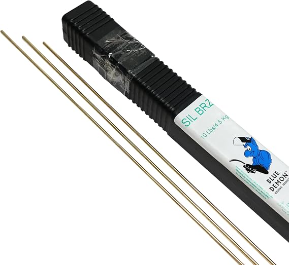 Blue Demon ERCuSi-A X .045 X 36" X 10LB Box TIG Rod
